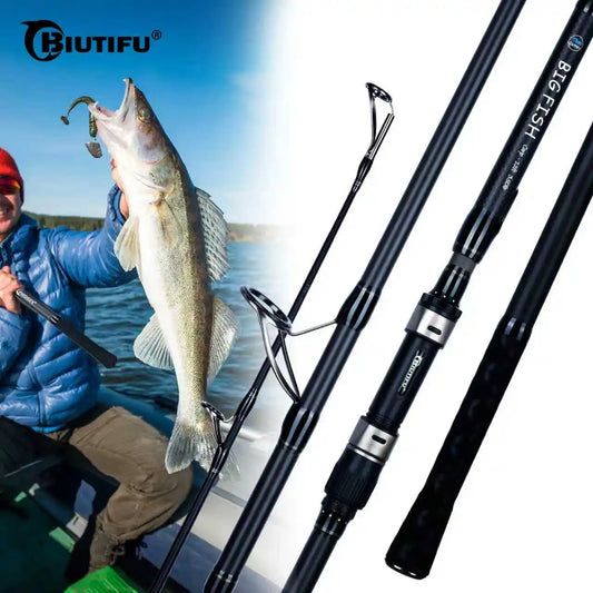 Biutifu Bigfish Carp Surfcasting Rod T800 Carbon Spinning