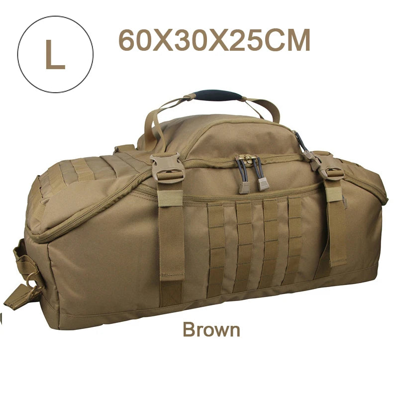LQARMY Tactical Molle Backpack For Travel Camping And Hiking