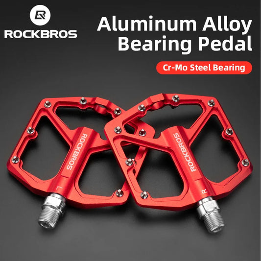 Rockbros Aluminum Alloy Cycling Pedals With Sealed Bearings