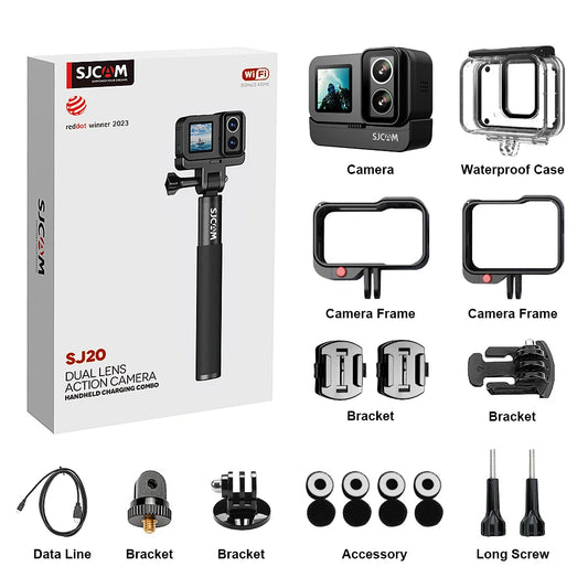 SJCAM SJ20 4K Action Camera Anti Shake 5G WiFi Screen