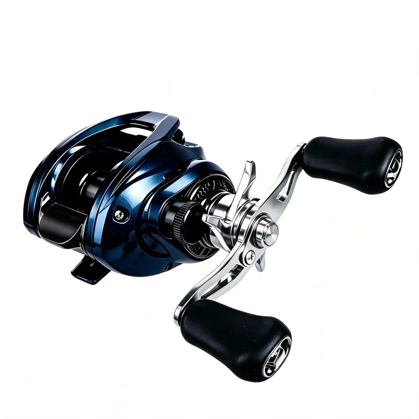 Compact Baitcasting Reel With Quick Retrieval And Anti Backlash Spool