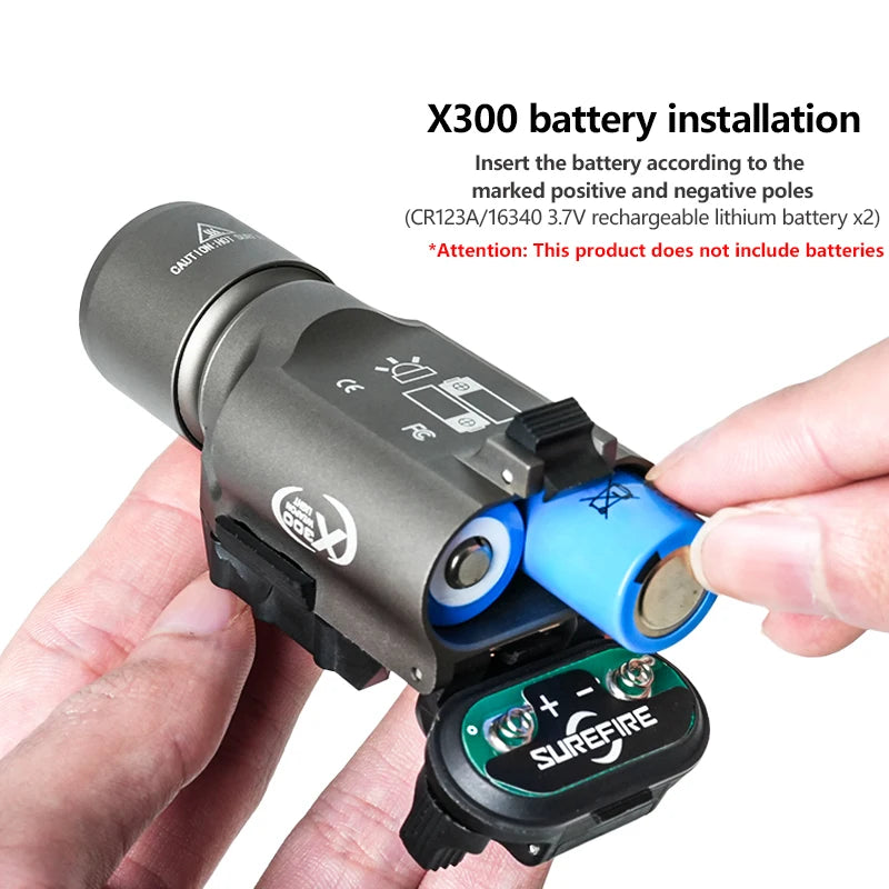 X300U Tactical Scout Flashlight With Momentary And Constant Modes