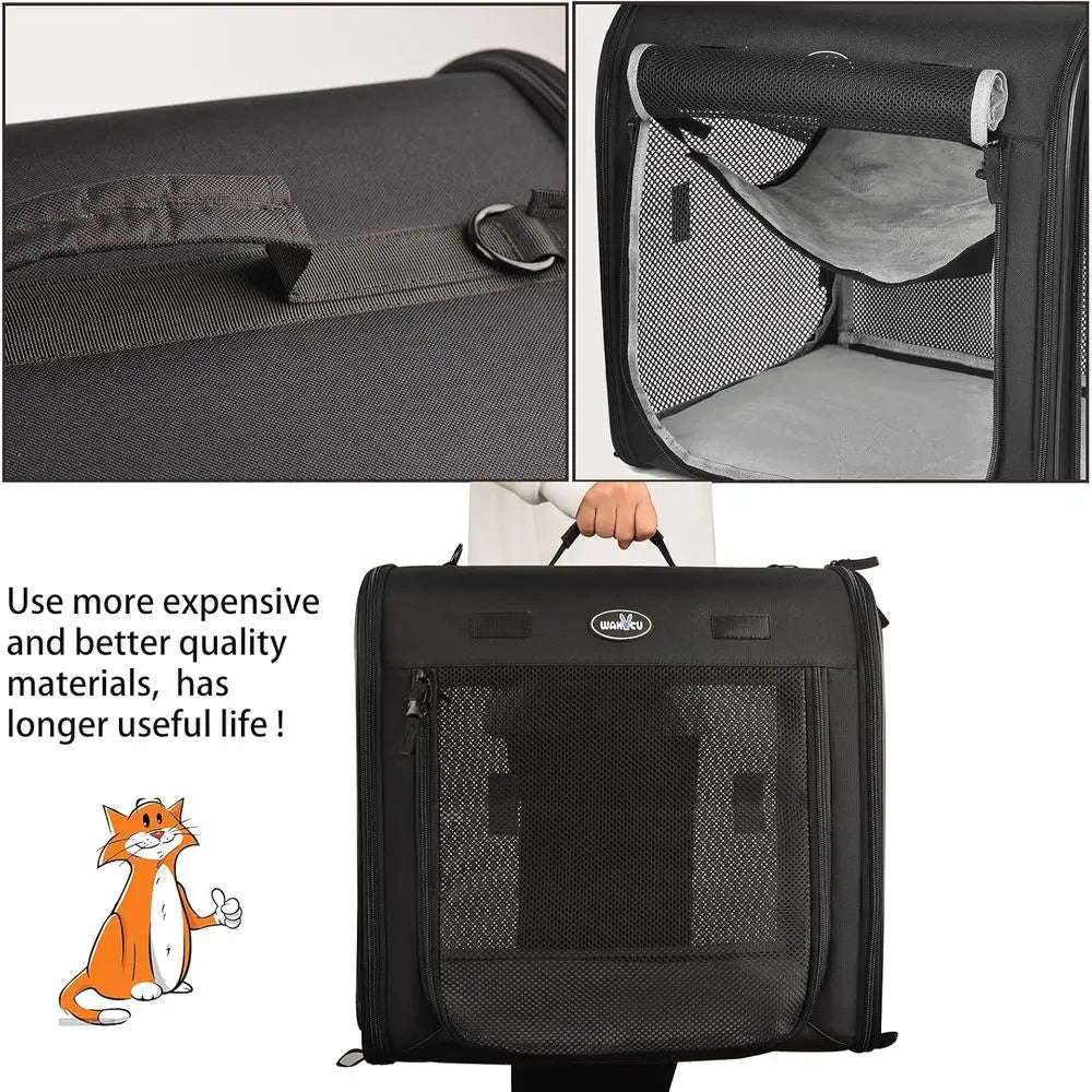 Outdoor Pet Enclosure Carrier For Medium Dogs And Large Cats