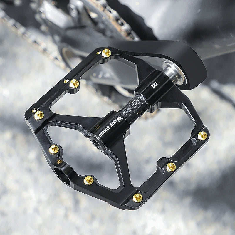 West Biking Aluminum Alloy Universal Bicycle Pedals For All Riders