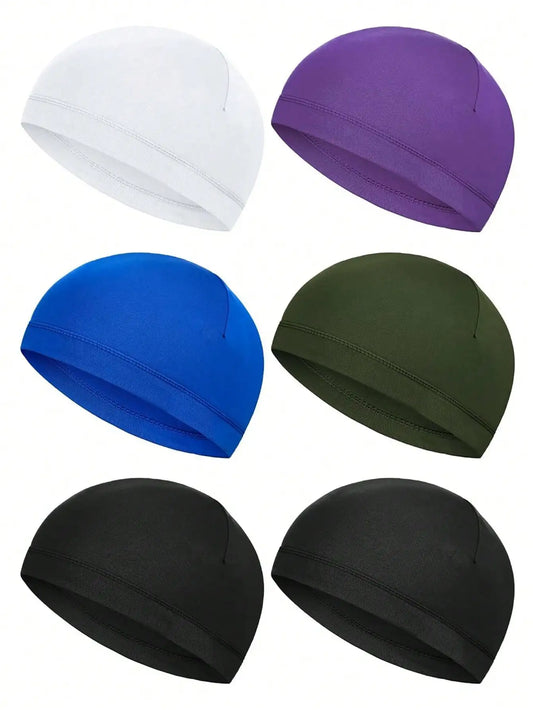 Moisture Wicking Helmet Liner Skull Cap For Cycling And Running