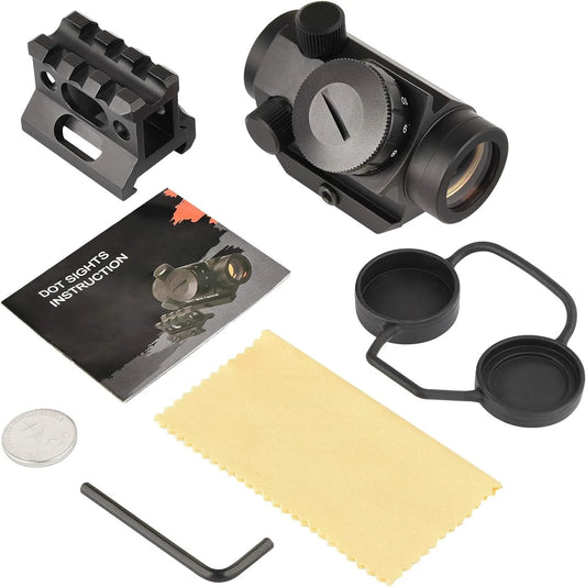Nabila 1x25mm Red Dot Sight With 1 Inch Riser Mount