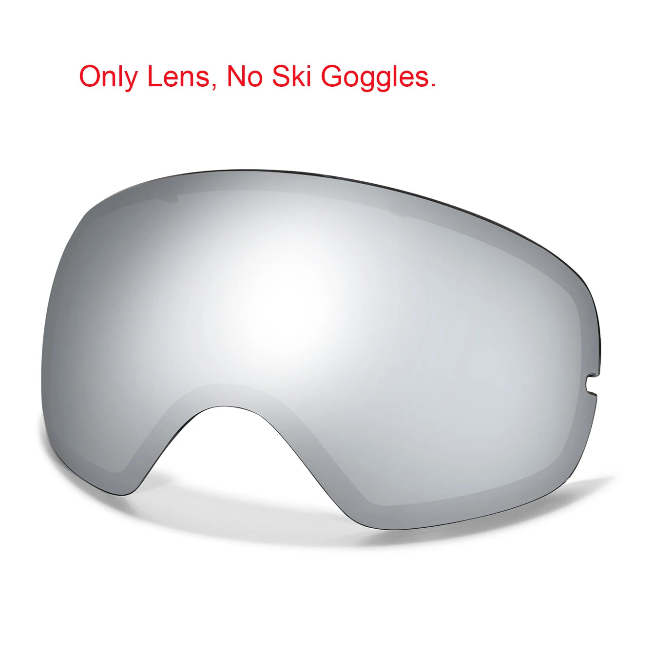 Unisex UV400 Anti Fog Ski Goggles With Polycarbonate Tpu Frame