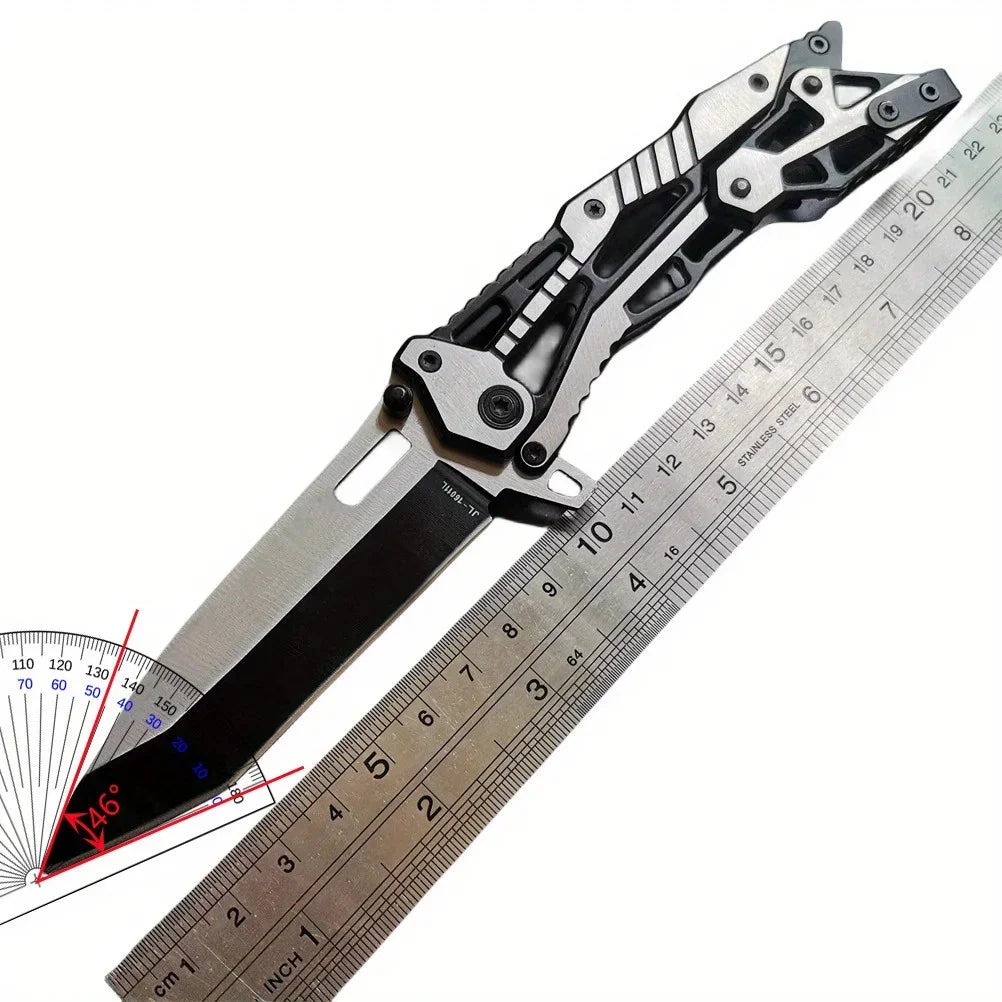 Doom Blade Multifunctional Stainless Steel Folding Tactical Survival Knife