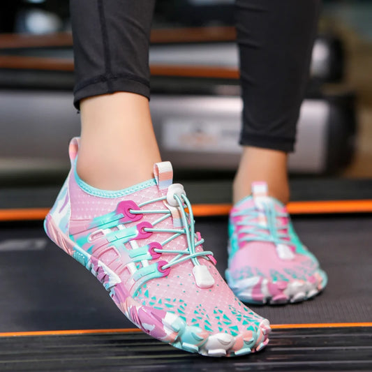 Women Quick Dry Barefoot Aqua Shoes Non-Slip Beach Surfing Footwear