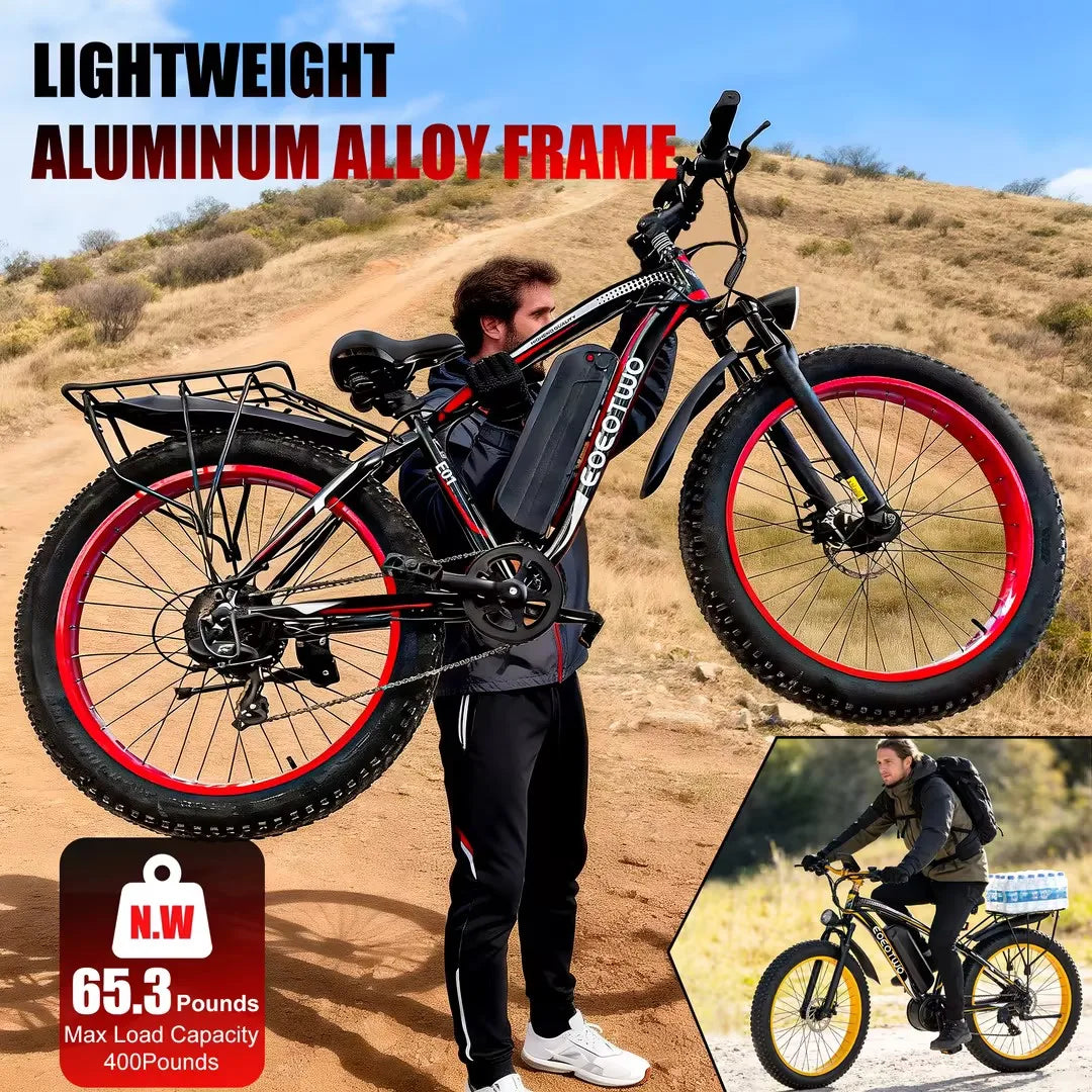 Eoeotwo Heavy Duty Electric Bike 65Nm Torque