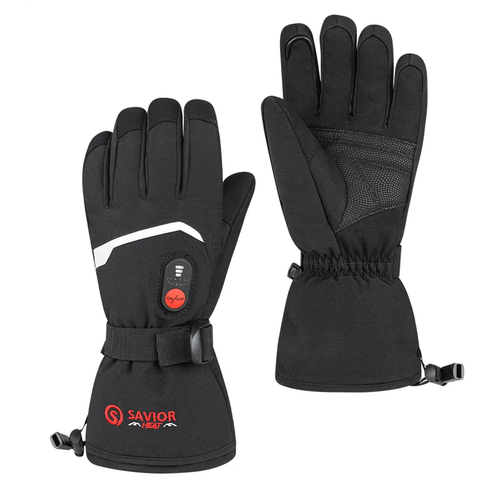 Savior Heat Rechargeable Heated Gloves For Winter Adventures