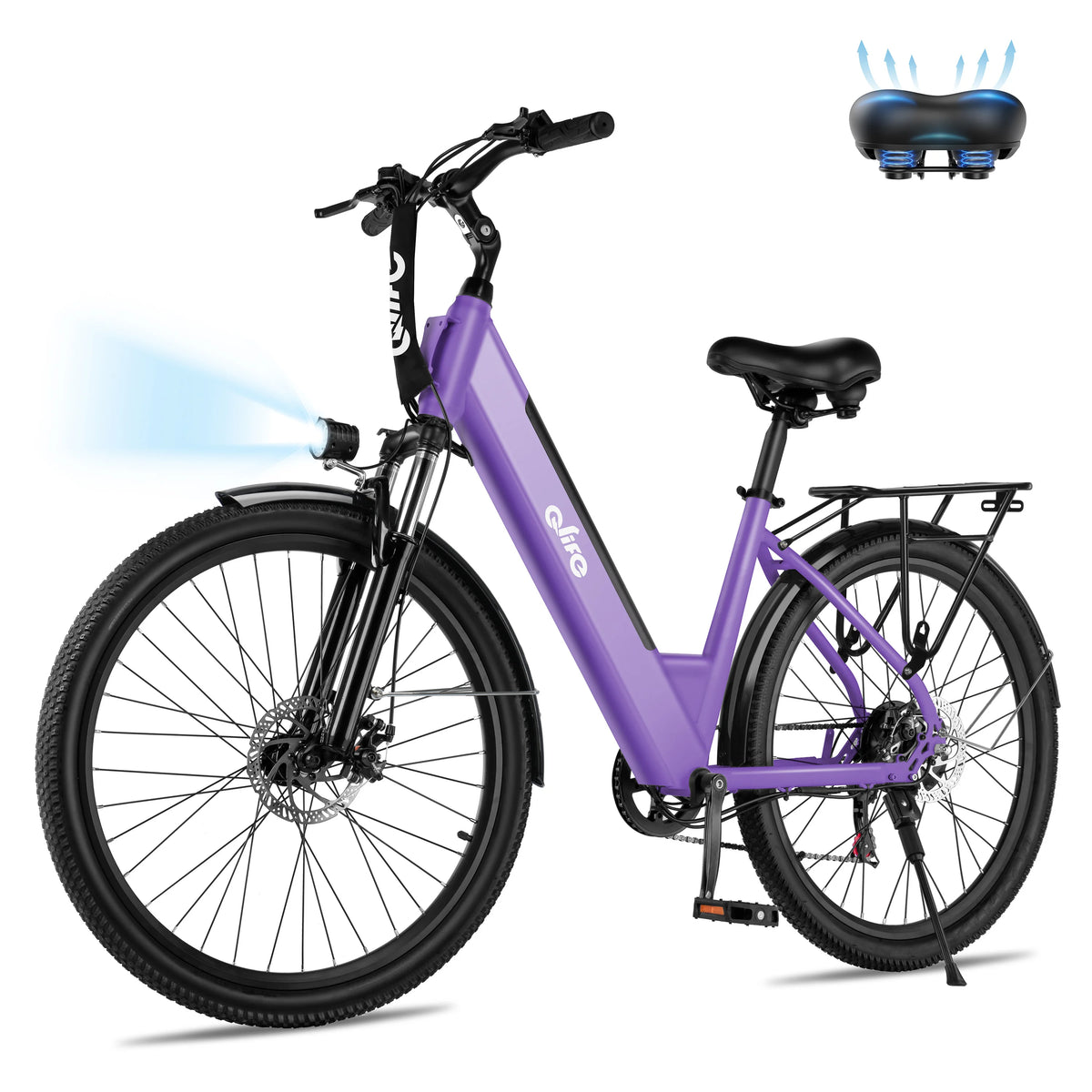 Qlife Cityone St Electric Commuter Bike With Step Thru Frame
