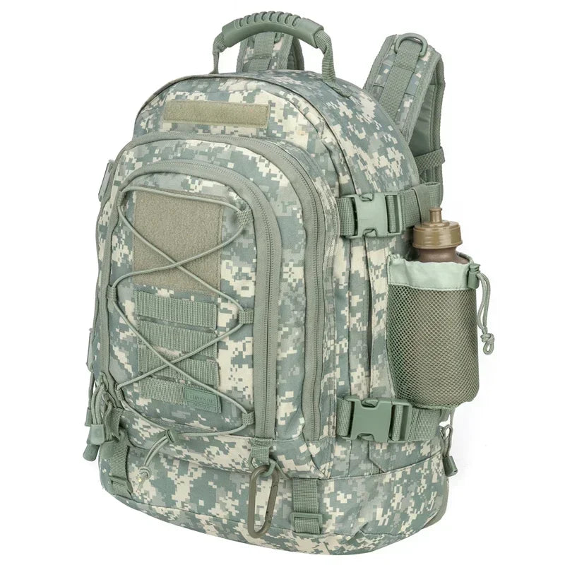 LQARMY Military Tactical Backpack Molle Assault Rucksack Hiking Camping Gear