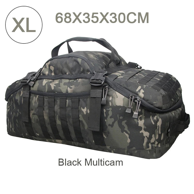 LQARMY Tactical Molle Backpack For Travel Camping And Hiking