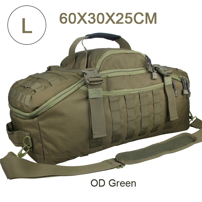 LQARMY Tactical Molle Backpack For Travel Camping And Hiking