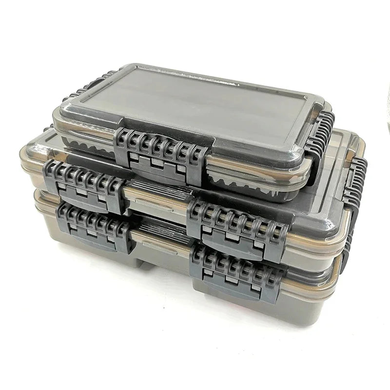 Large Capacity Waterproof Fishing Tackle Box For Lures And Bait