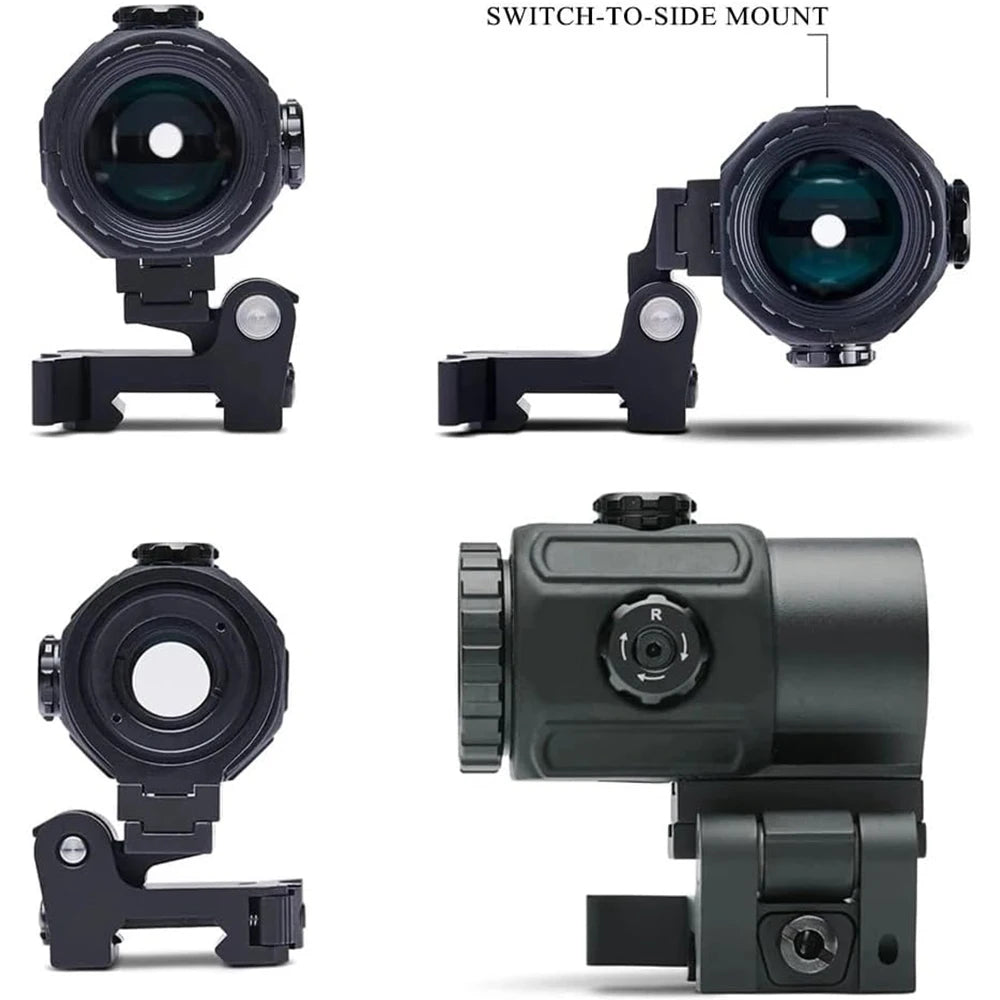 Bestsight 558+ G43 Holographic Collimator Sight Red Dot Optic Tactical Hunting Gear With Quick Detach Lever