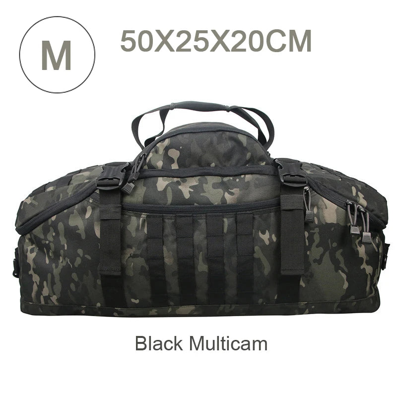 LQARMY Tactical Molle Backpack For Travel Camping And Hiking