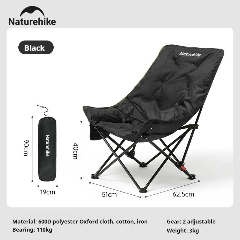 Naturehike Sea Star Adjustable Reclining Folding Camping Chair