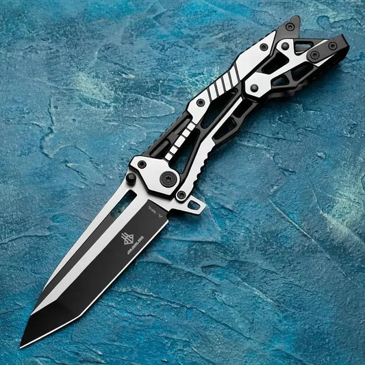 Doom Blade Multifunctional Stainless Steel Folding Tactical Survival Knife