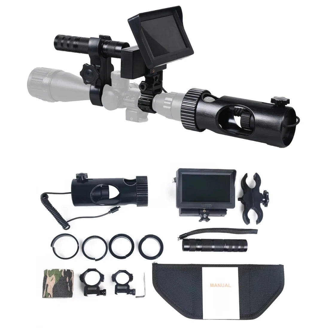 Megaorei M2 Digital Night Vision Riflescope Camera 720P Infrared Scope