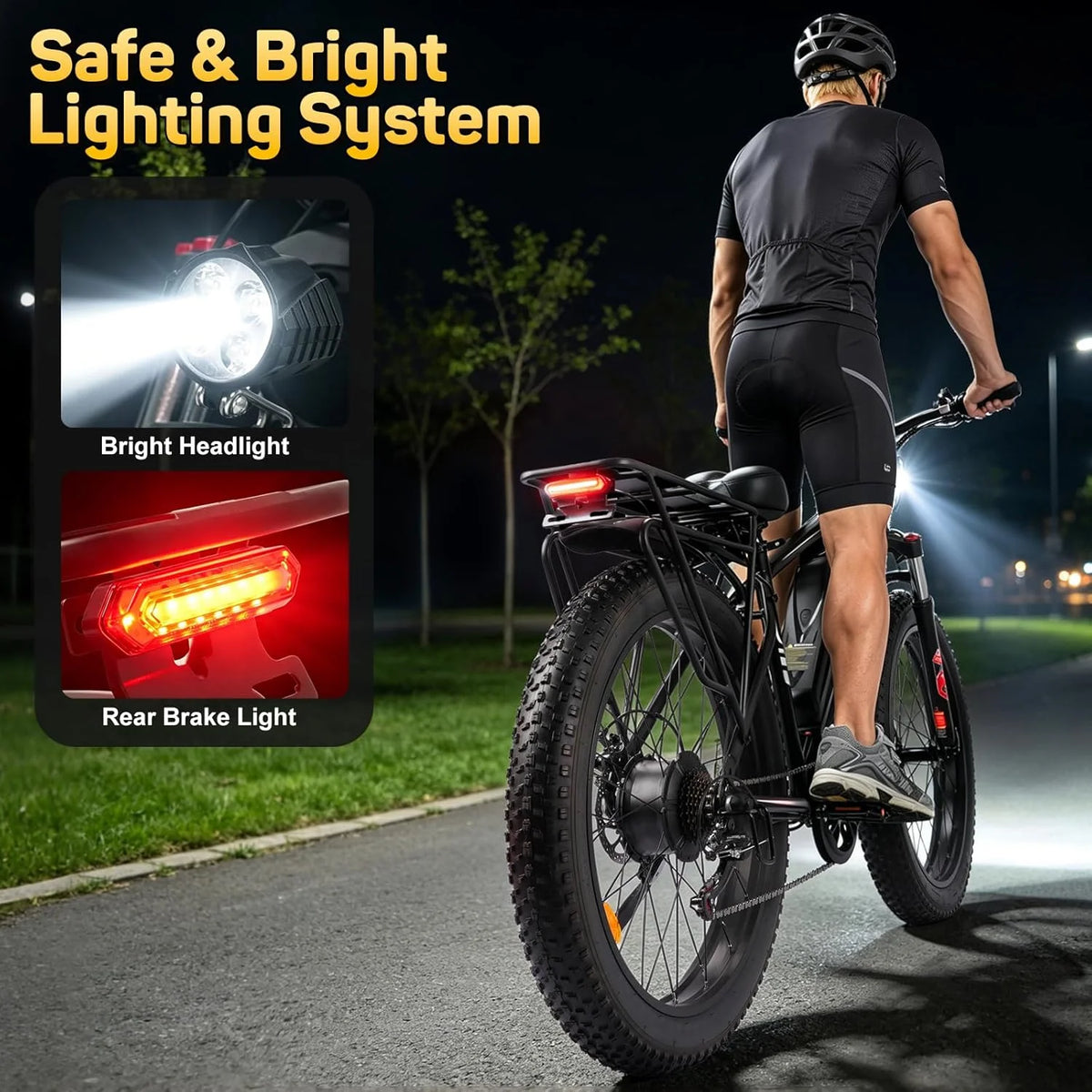 OBX 1000W Brushless Motor Electric Bicycle With 48V Battery