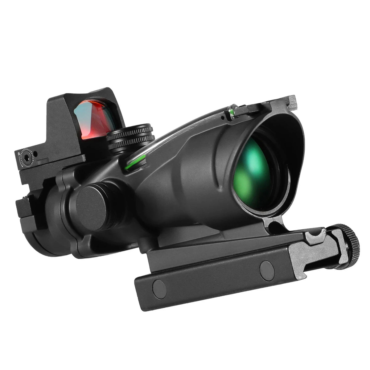 Nabila Adjustable 4x32 Red Dot Tactical Rifle Scope
