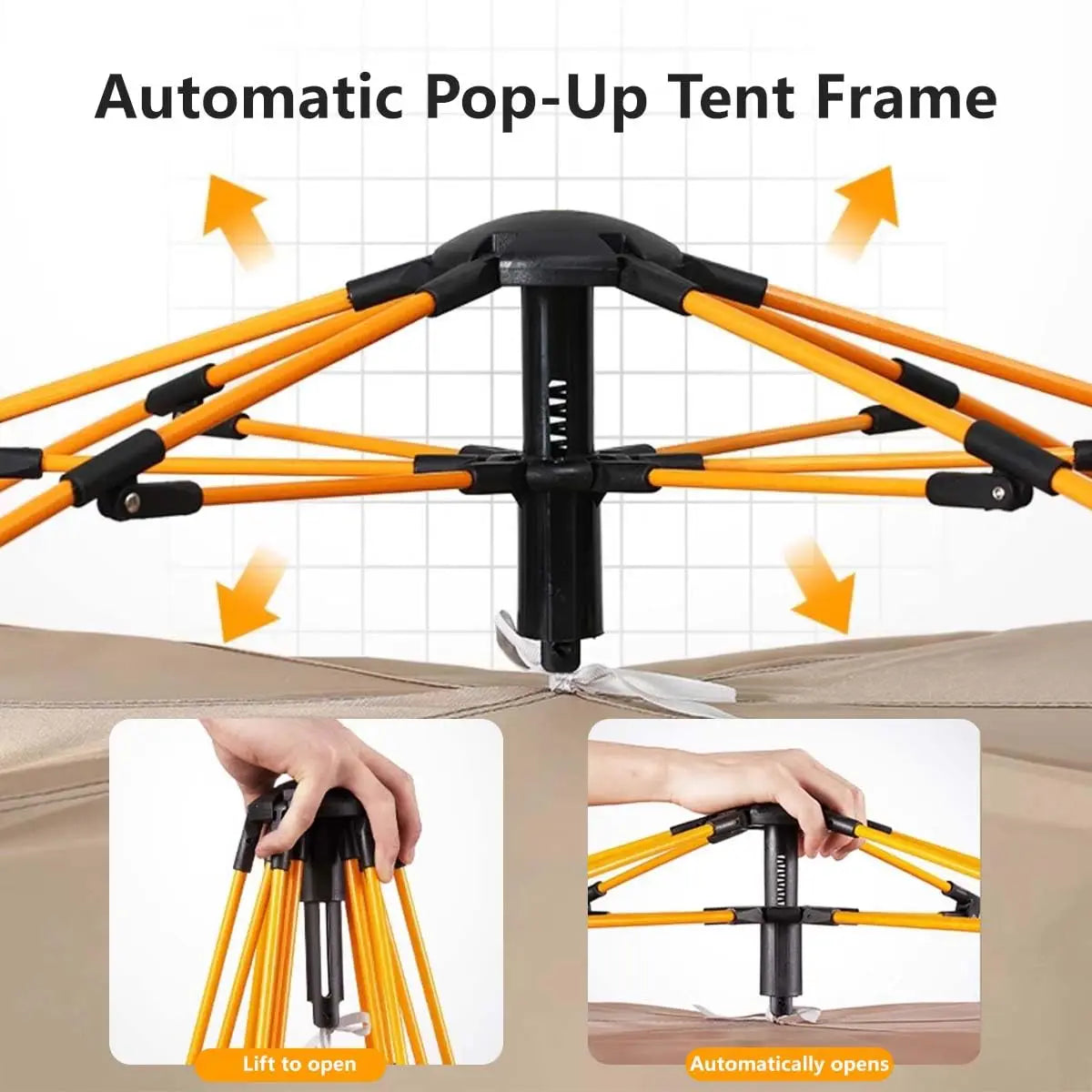 Tribenest Automatic Instant Pop Up Outdoor Camping Tent