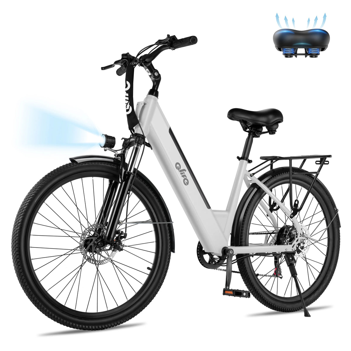 Qlife Cityone St Electric Commuter Bike With Step Thru Frame