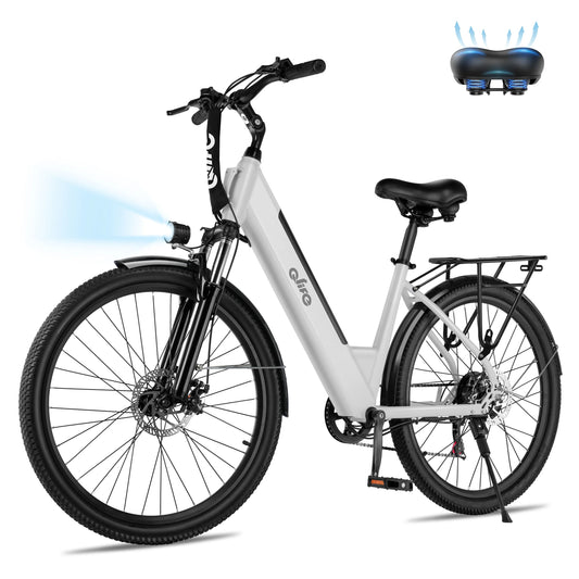 Qlife Cityone St Electric Commuter Bike With Step Thru Frame