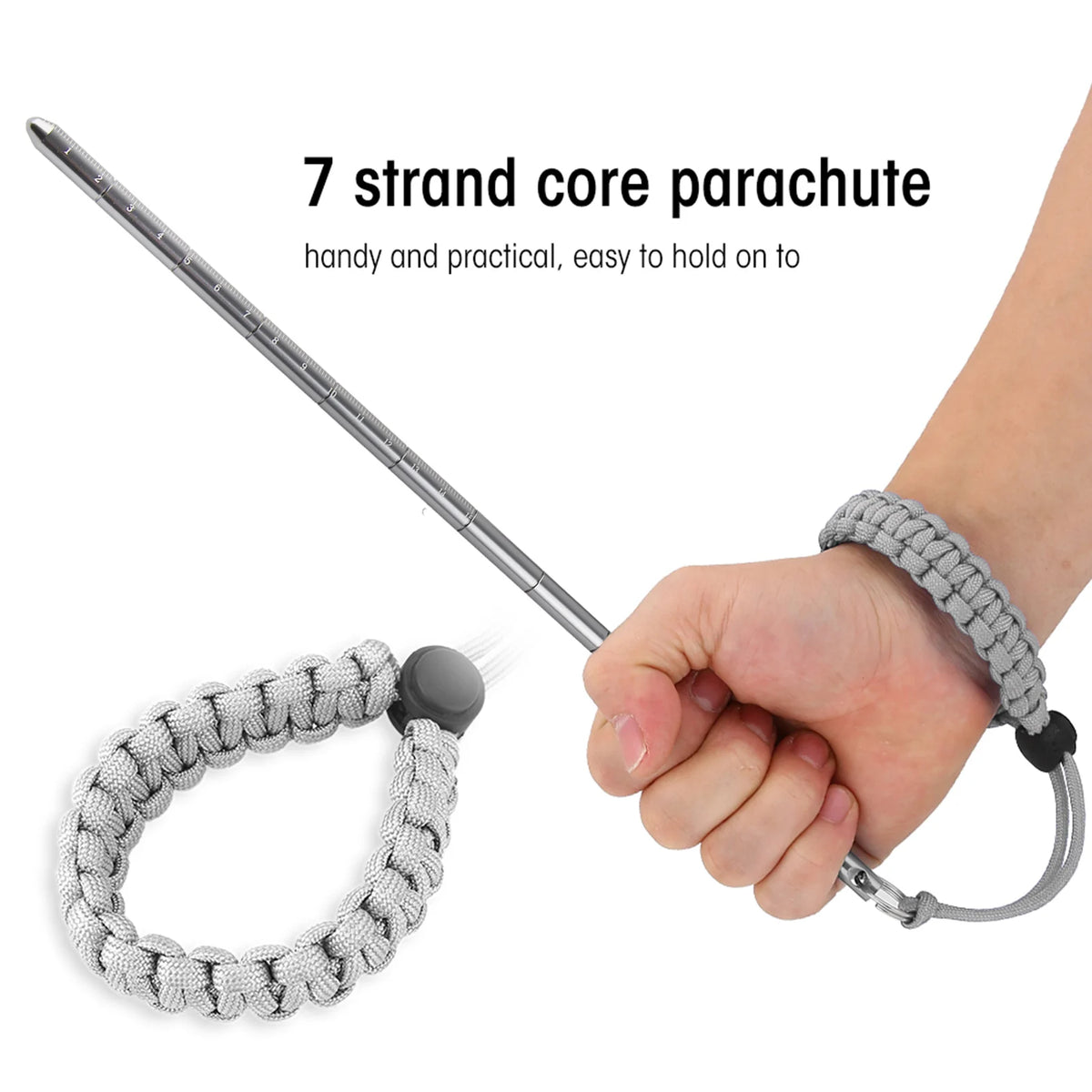ZK30 Keep Diving Scuba Noise Maker Stick Rod Pointer Lanyard