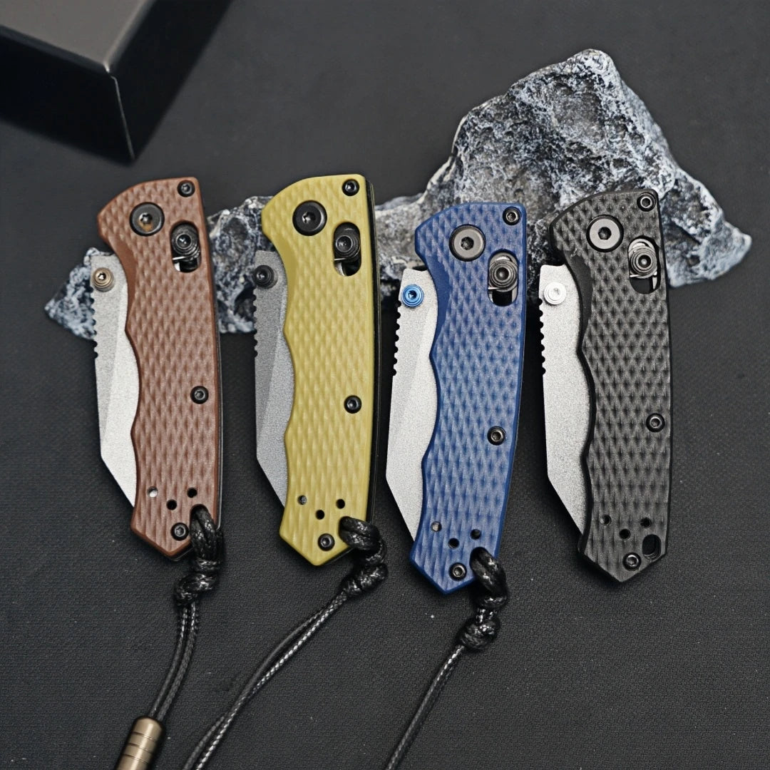 HX Outdoors Multifunctional Stainless Steel Folding Outdoor Camping Knife