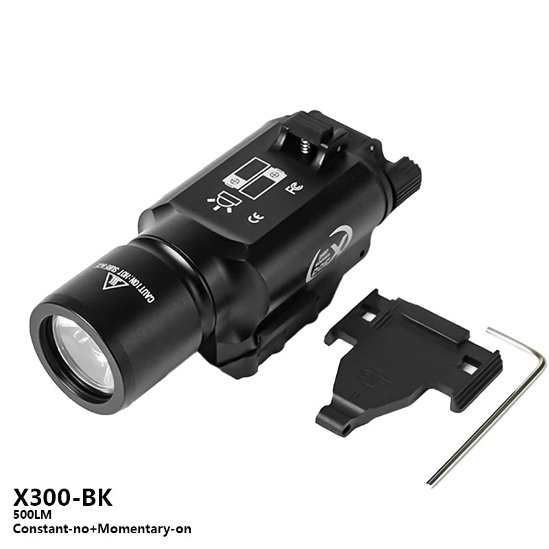 Tactical Pistol And Scout Light For 20mm Rail With Aluminum Alloy Construction