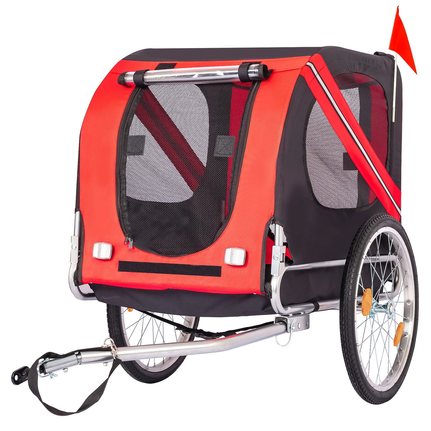 TWISTER.CK Large Dog Bike Trailer 88Lbs Capacity Carrier