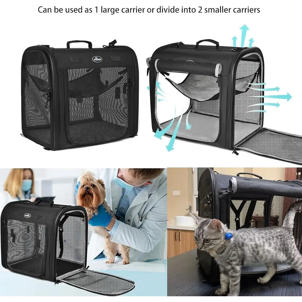 Outdoor Pet Enclosure Carrier For Medium Dogs And Large Cats