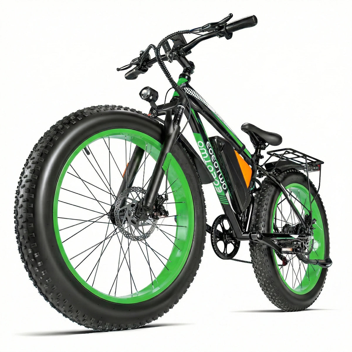Eoeotwo 26 Inch Fat Tire Electric Bike With Powerful Motor