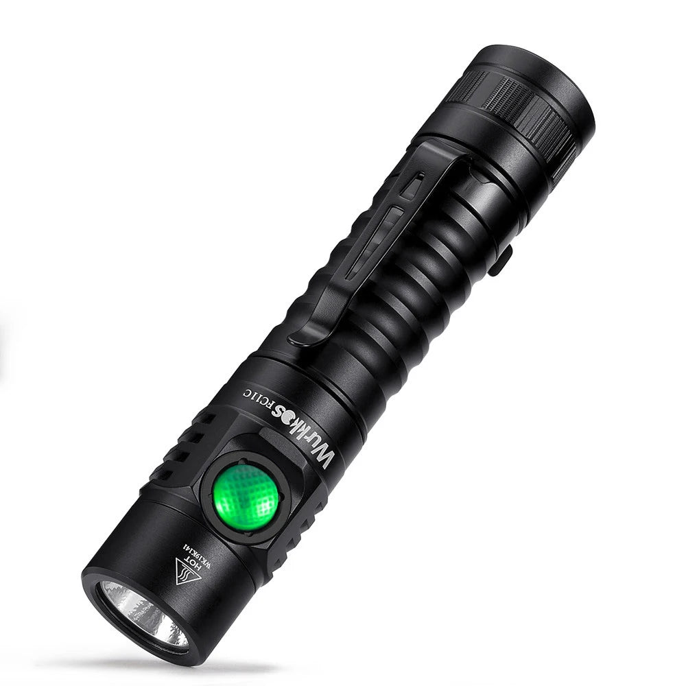 Wurkkos FC11C 1200 Lumens USB-C Rechargeable EDC Flashlight 519A