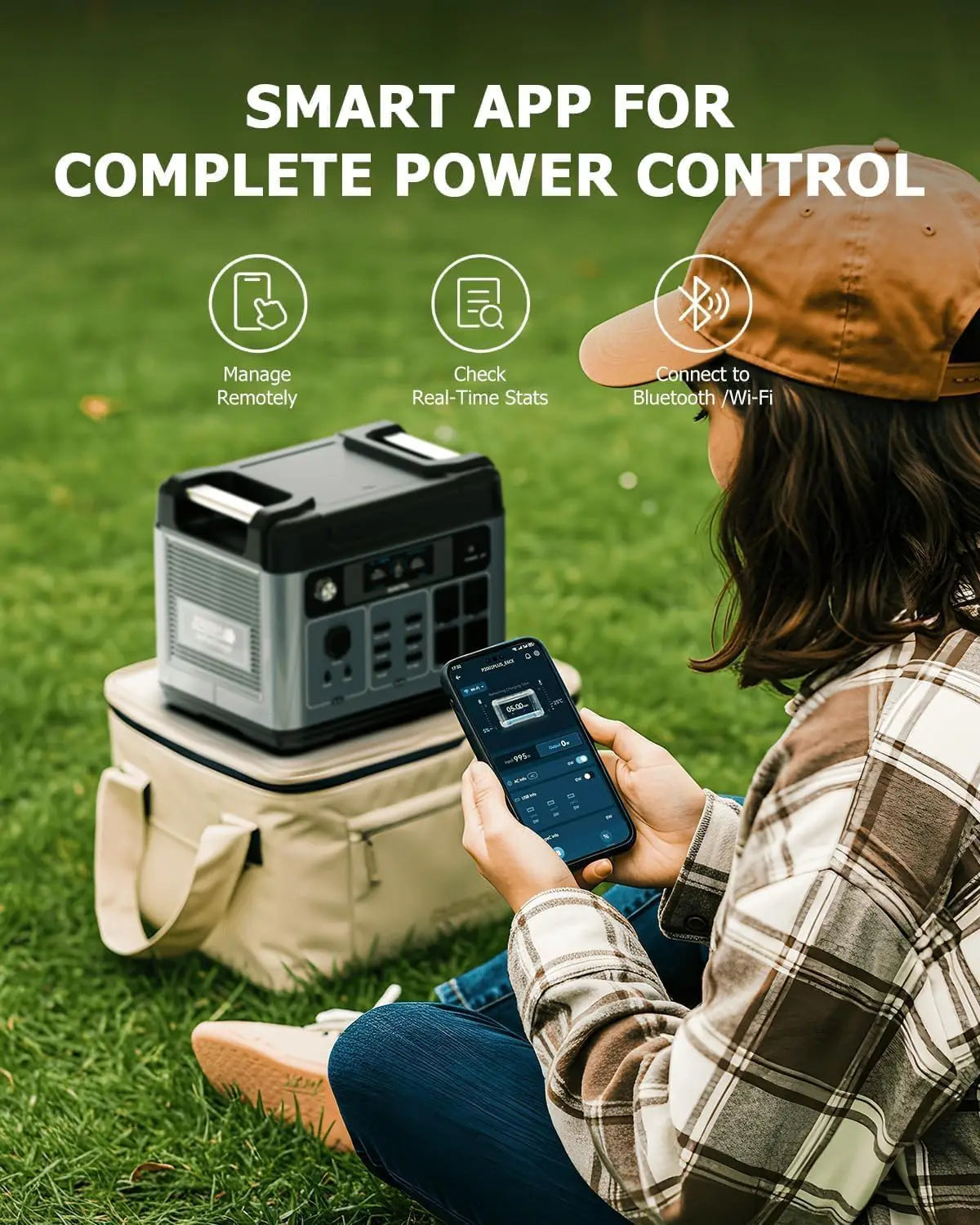 Oukitel P2001 Plus 2400W Portable Power Station 2048Wh