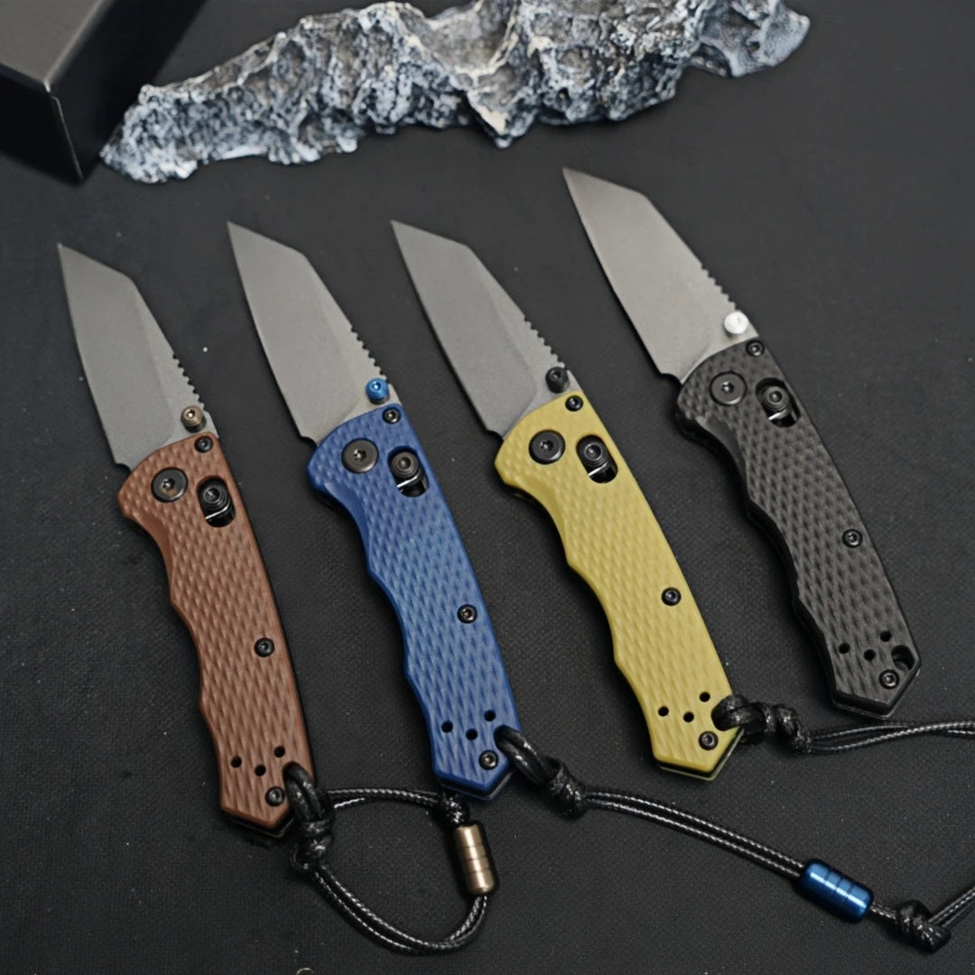 HX Outdoors Multifunctional Stainless Steel Folding Outdoor Camping Knife