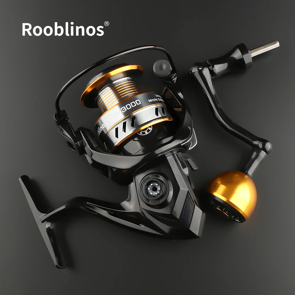 Rooblinos HM Spinning Fishing Reel 5.2.1 Smooth Action