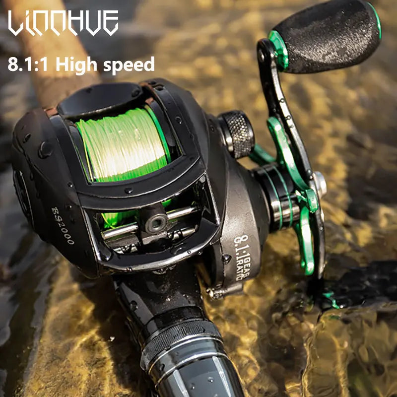 LINNHUE High Speed Baitcasting Reel Engineered For Demanding Saltwater Tactics