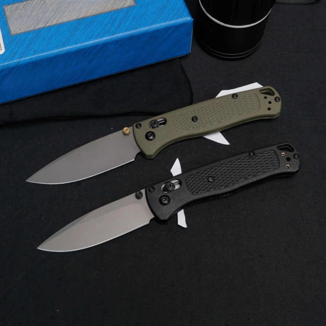 HX Outdoors Folding Survival Knife With Stainless Steel Blade