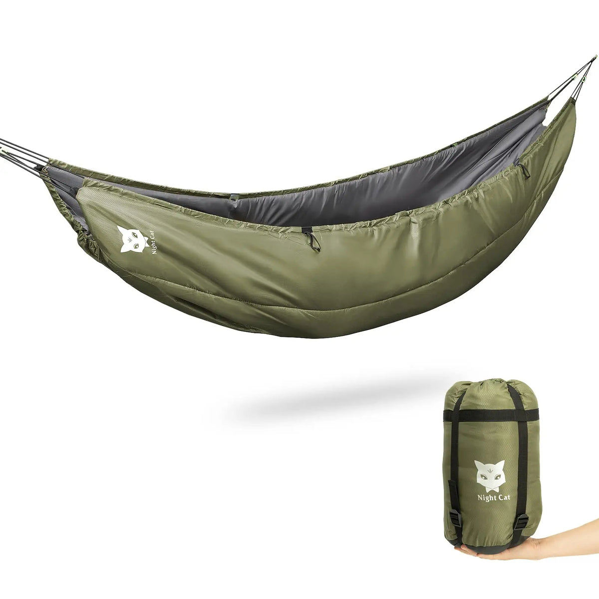 Lightweight Hammock Underquilt Sleeping Bag Insulated Outdoor Camping Blanket