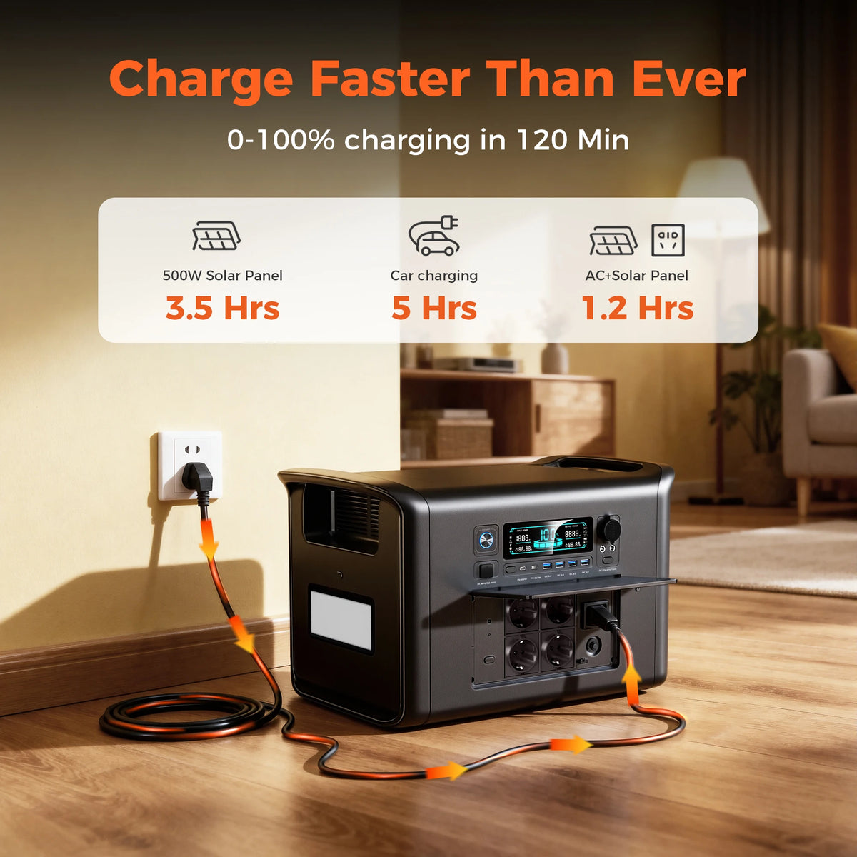 CTOLITY AP400 Portable Power Station 345Wh LiFePO4 110V