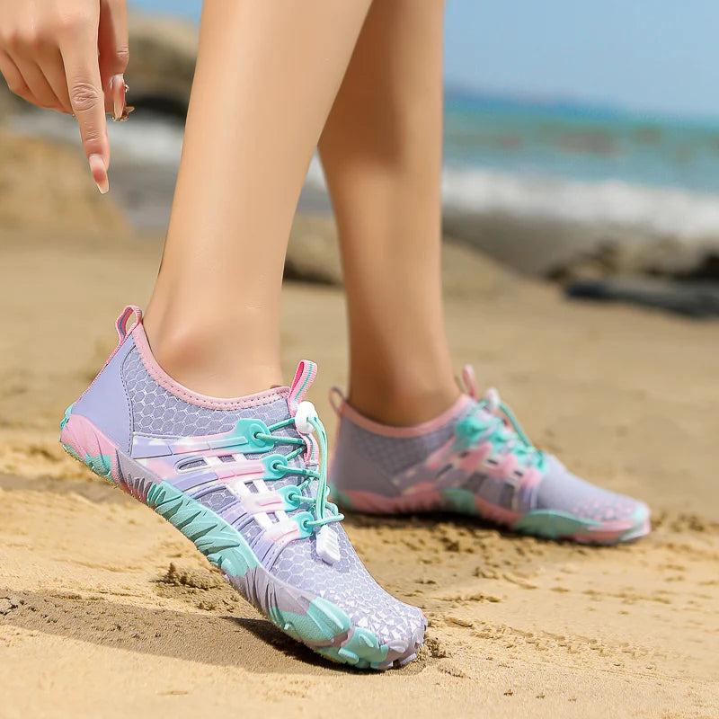 Women Quick Dry Barefoot Aqua Shoes Non-Slip Beach Surfing Footwear