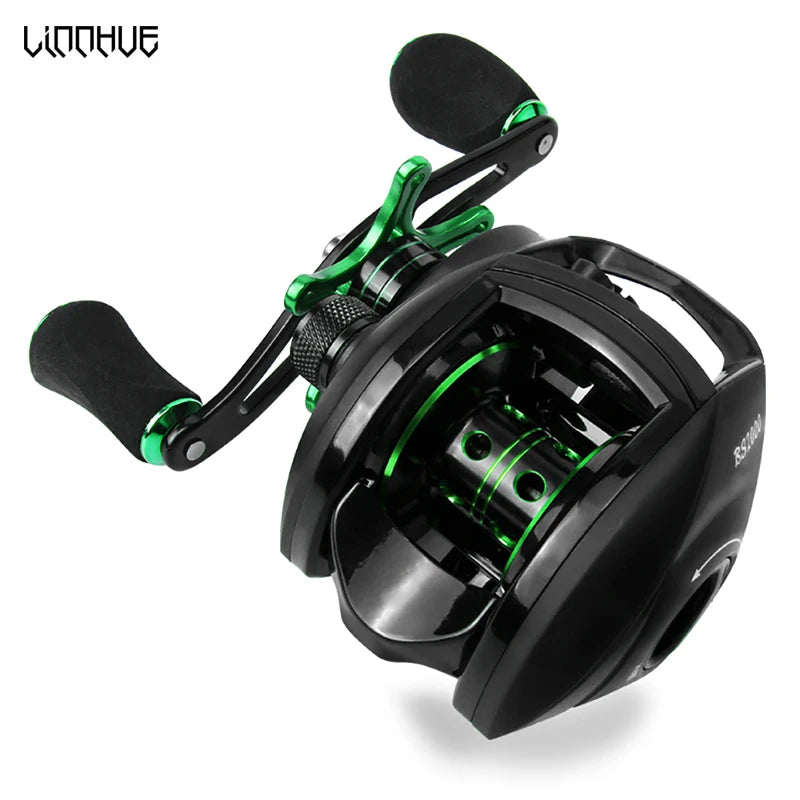 LINNHUE High Speed Baitcasting Reel Engineered For Demanding Saltwater Tactics