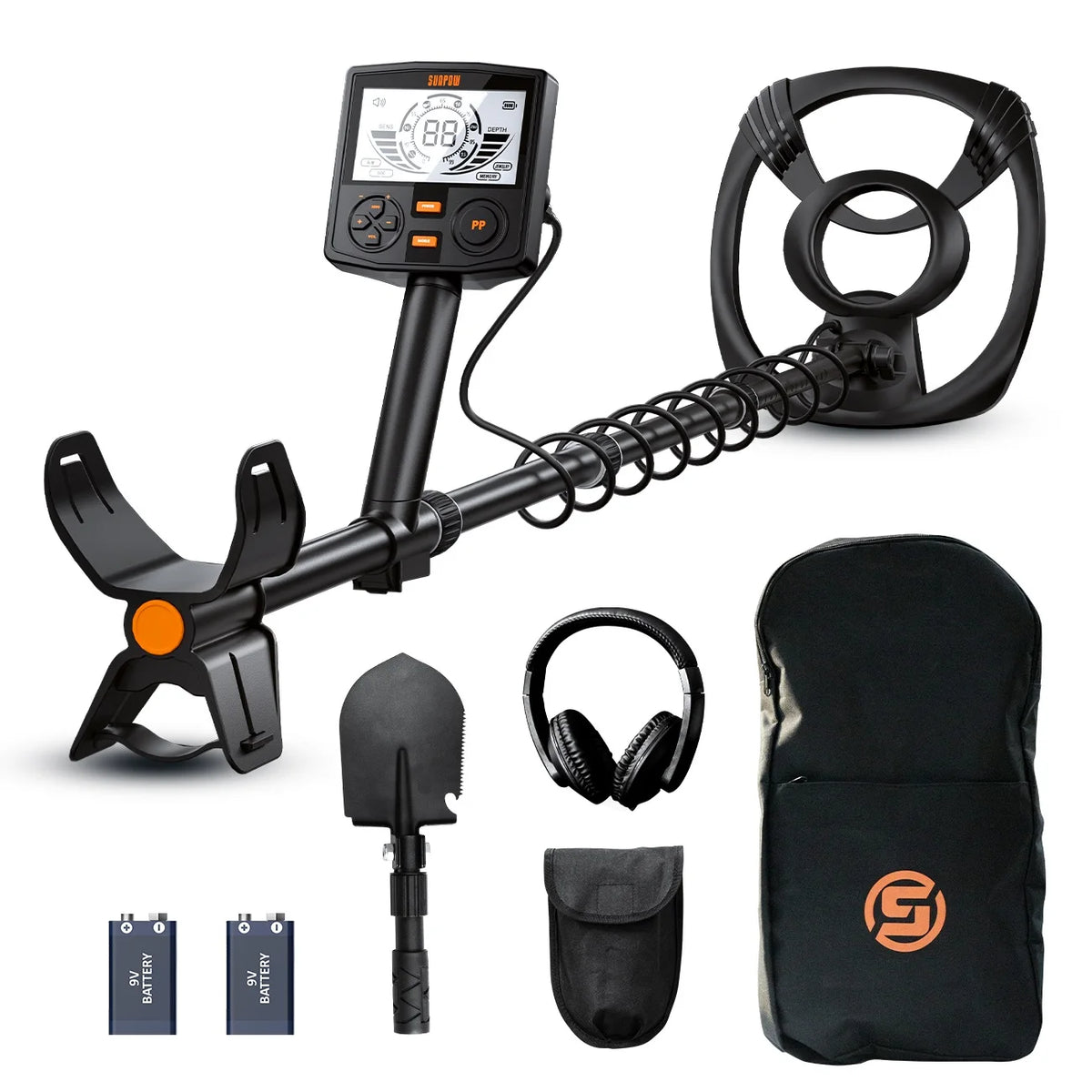 SUNPOW Professional Pinpoint Metal Detector For Treasure Hunting