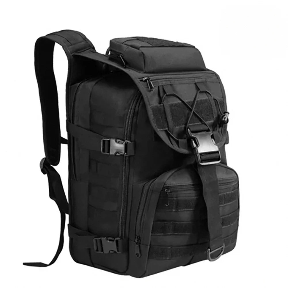 ReFire Gear Water Resistant Fishing Backpack With Molle Pockets