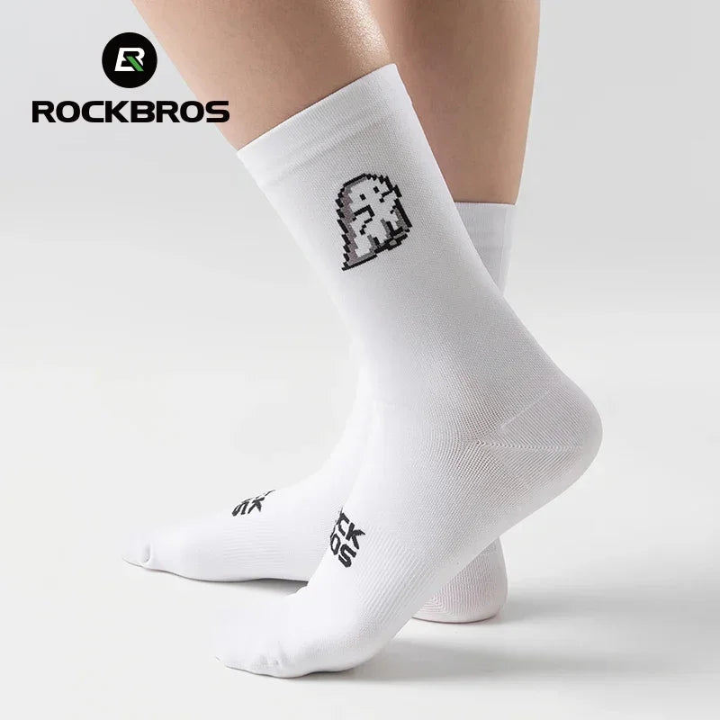 ROCKBROS Unisex Socks Running And Cycling Breathable 4 Pack
