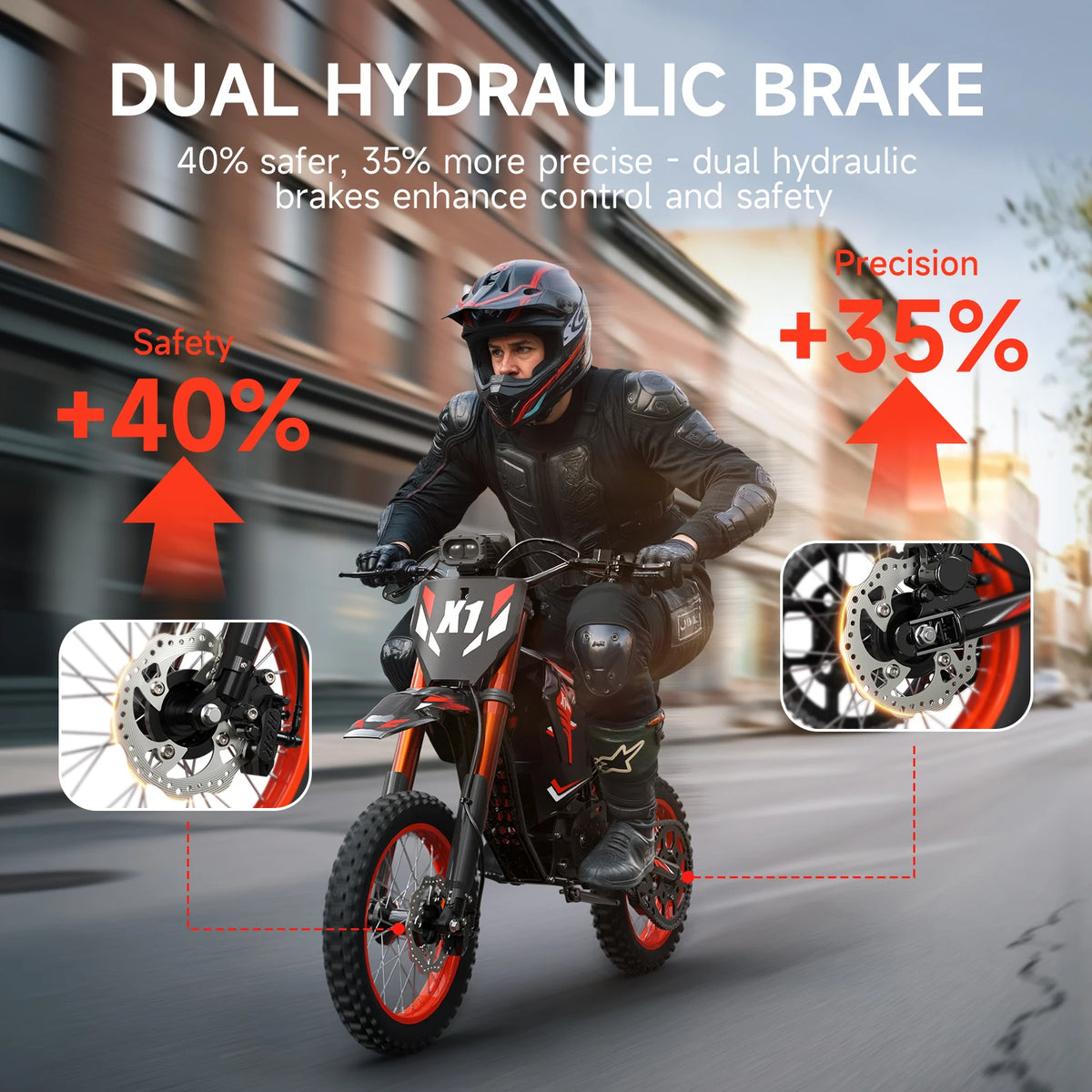 Qronge X1 Spark Electric Dirt Bike 4500W Performance